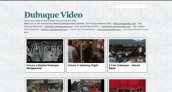 Desktop Screenshot of dubuquevideo.com